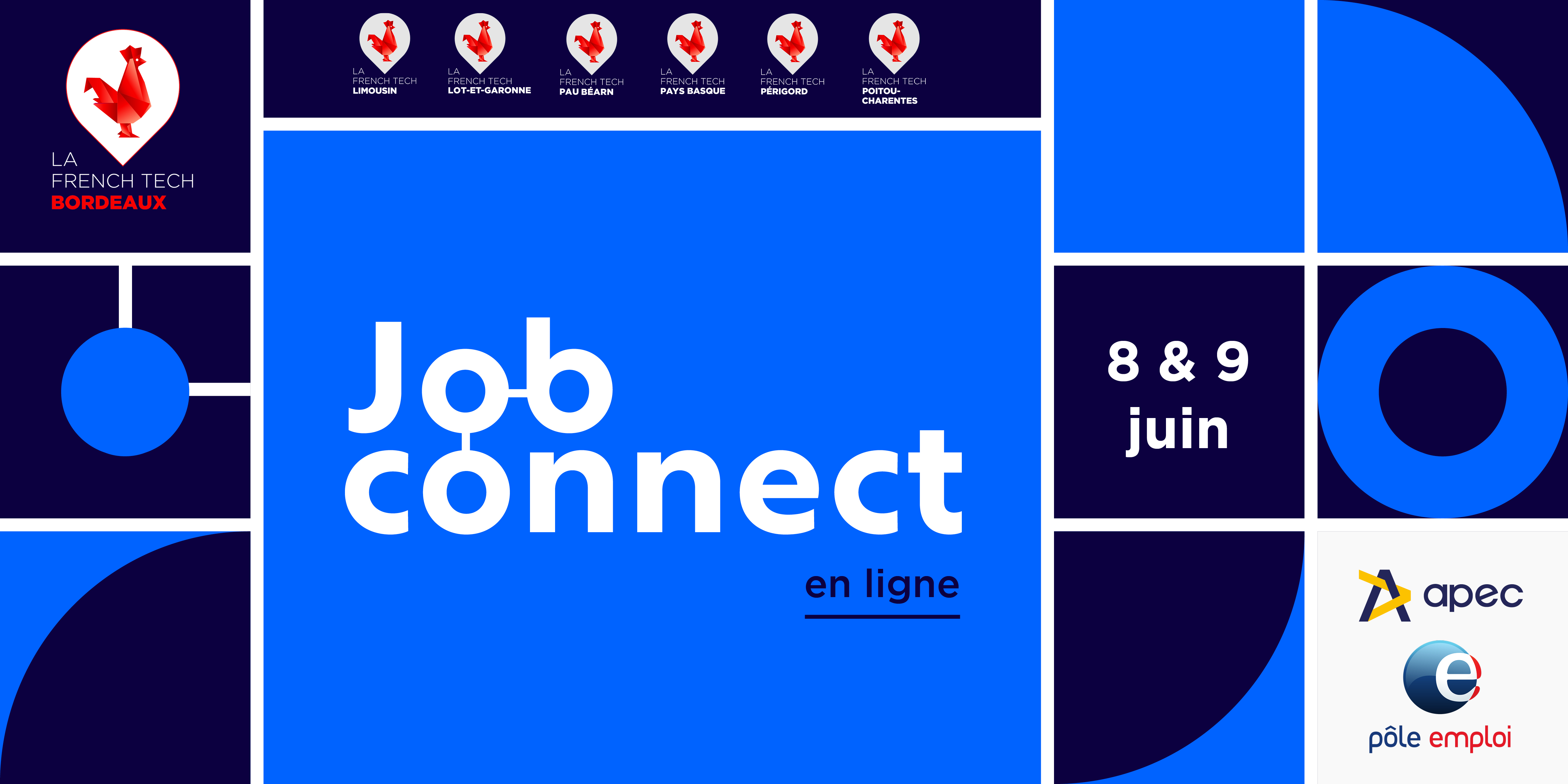 Retour du Job Connect sur deux jours 100 en ligne les 8 et 9 juin